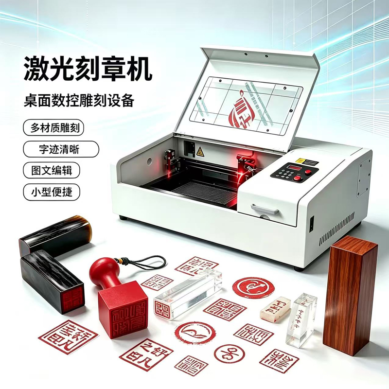 经纬激光刻章机印章机橡胶印章机